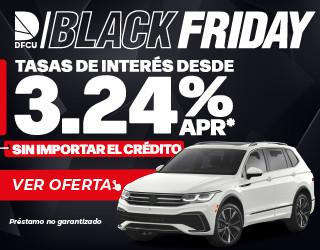 Black Friday - Tasas de interés desde 3.24% APR